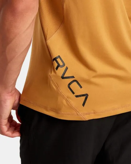 Rvca Sport Vent Tank Top Tumeric SportMen Tees and Tanks