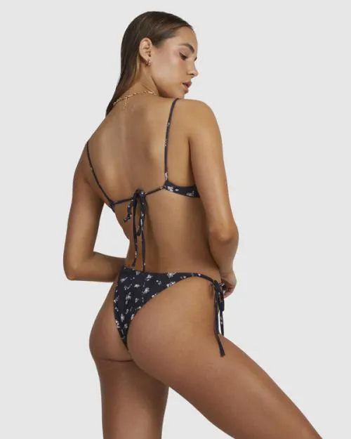 Rvca Sprinkle Triangle Bikini Top Rvca Black Women Bikini Tops