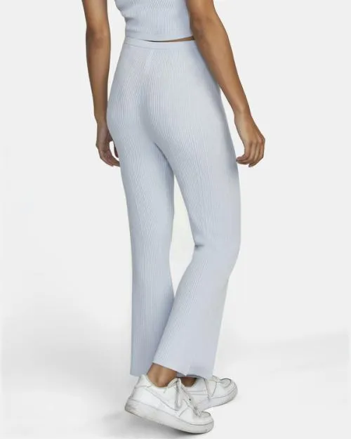 Rvca Swerve Flared Pants Halogen Blue Women Pants