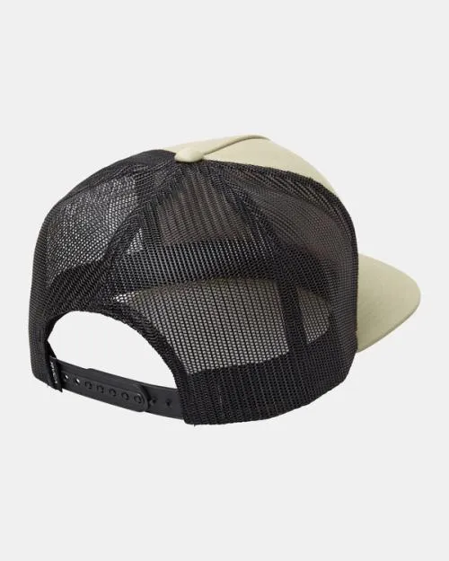 Rvca VA ATW HAWAII PATCH TRUCKER Khaki Men Hats and Beanies Rvca VA ATW HAWAII PATCH TRUCKER Khaki Men Hats and Beanies