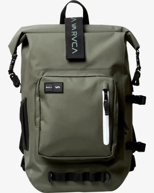 Rvca Weld 27 L Backpack Olive Men Backpacks and Luggage