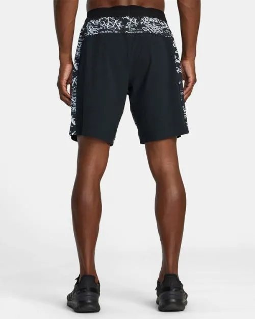 Rvca Yogger Plus Technical Training Shorts Black Dmote Men Athletic Shorts
