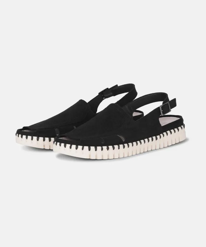 Sandal With Straps 8211 Black Shoes Ilse Jacobsen Sandals