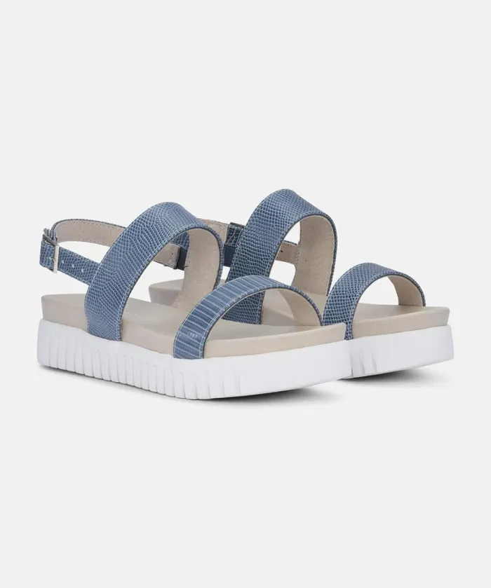 Sandals 8211 Smoke Blue Shoes Ilse Jacobsen Sandals