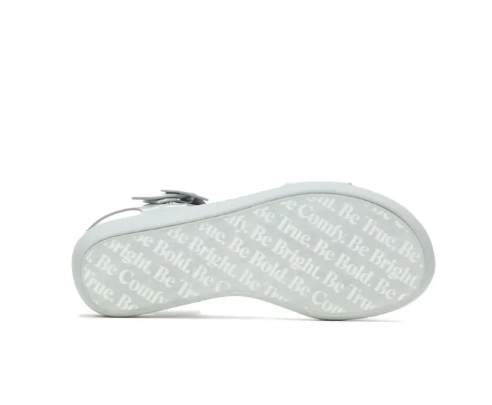 Sandals Women Brite Jells Quarter Strap Sandal Vapor Grey Hush Puppies