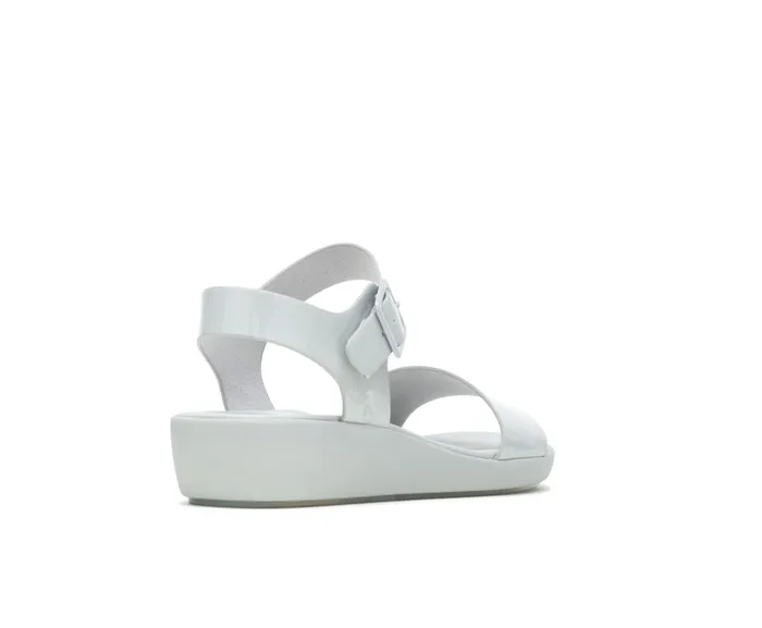 Sandals Women Brite Jells Quarter Strap Sandal Vapor Grey Hush Puppies
