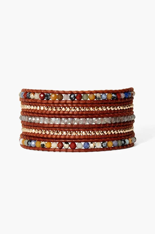 Santi Wrap Bracelet Multi Mix Women Chan Luu Bracelets