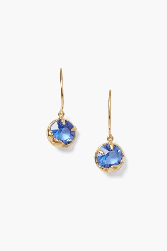 September Birthstone Earrings Sapphire Crystal Women Chan Luu Earrings