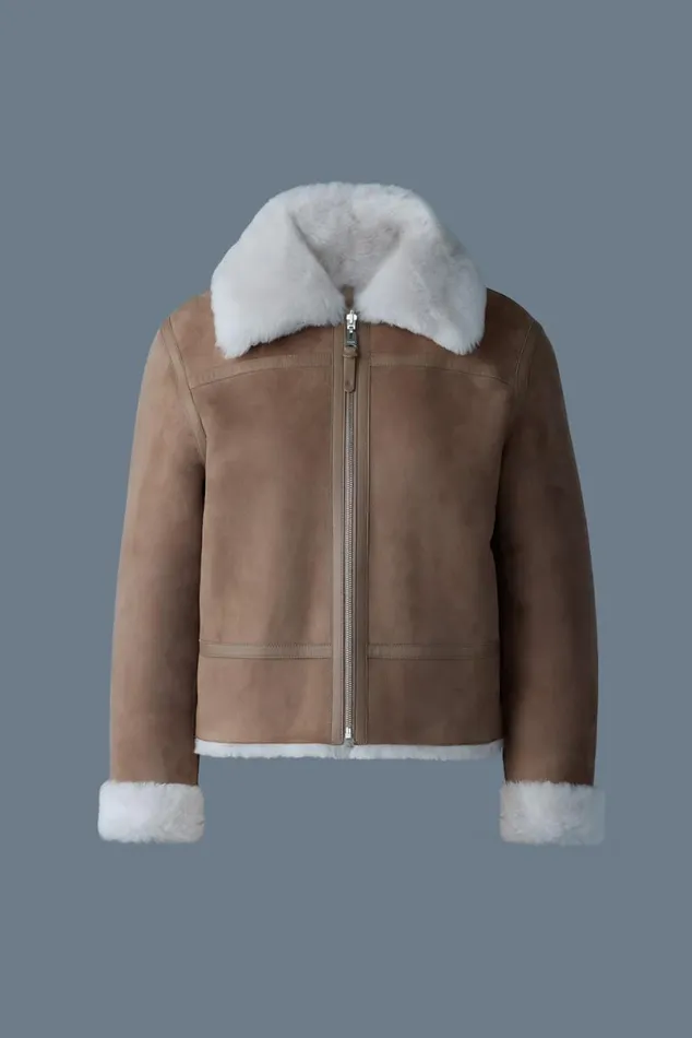 Shearling Jackets Women Mackage BETTY 2in1 Reversible Leather Shearling Jacket Light Camelnatural Shearling Jackets Women Mackage BETTY 2in1 Reversible Leather Shearling Jacket Light Camelnatural