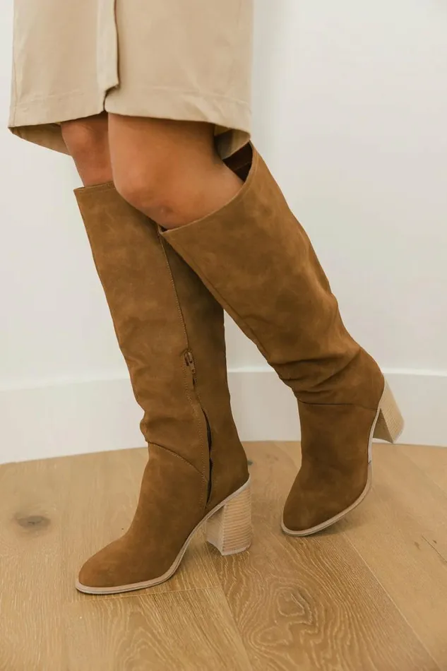 Shiloh Knee High Boots Brown Women Bohme Shoes