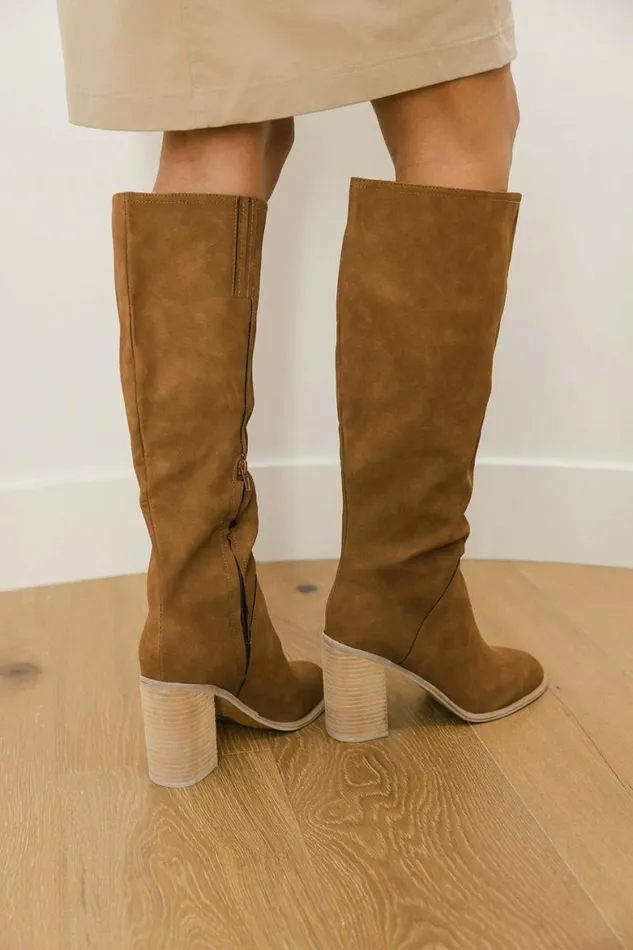 Shiloh Knee High Boots Brown Women Bohme Shoes