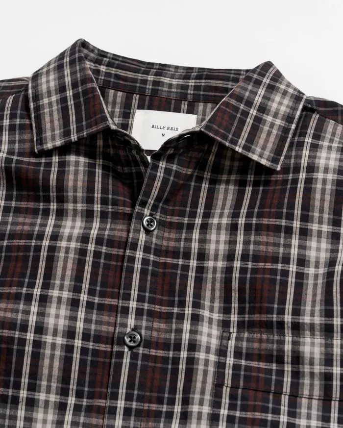 Shirting Men Billy Reid Tonal Plaid Tuscumbia Shirt Blackmulti