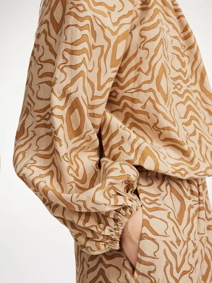 Shirts and Blouses Women By Malene Birger Lalow Blouse Peacock