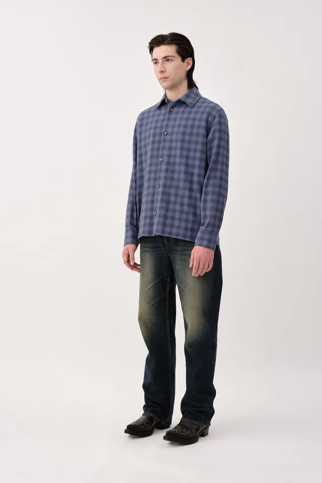 Shirts Men Blake NP Check 8211 Blue check Wonhundred