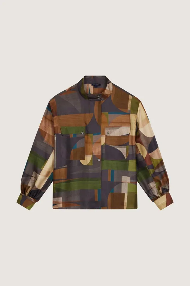 Shirts Women Soeur RITA SHIRT Greenbrown