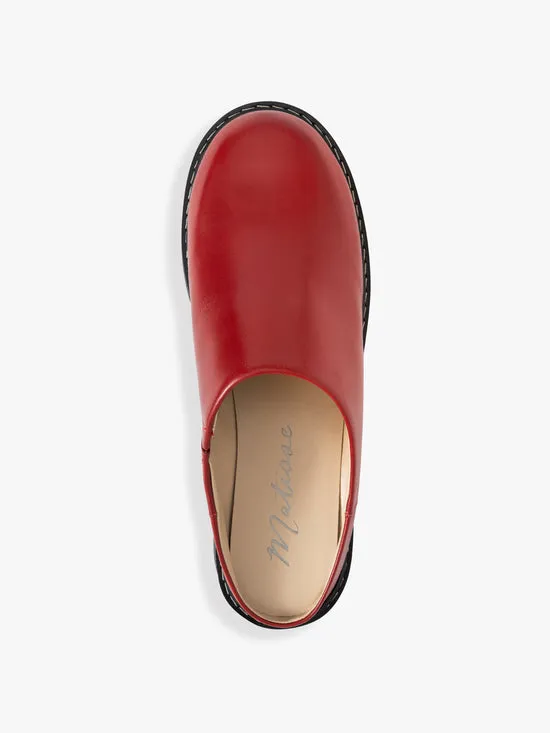 Shoes Lena Chunky Mule Wine 8211 Lisa Says Gah Women