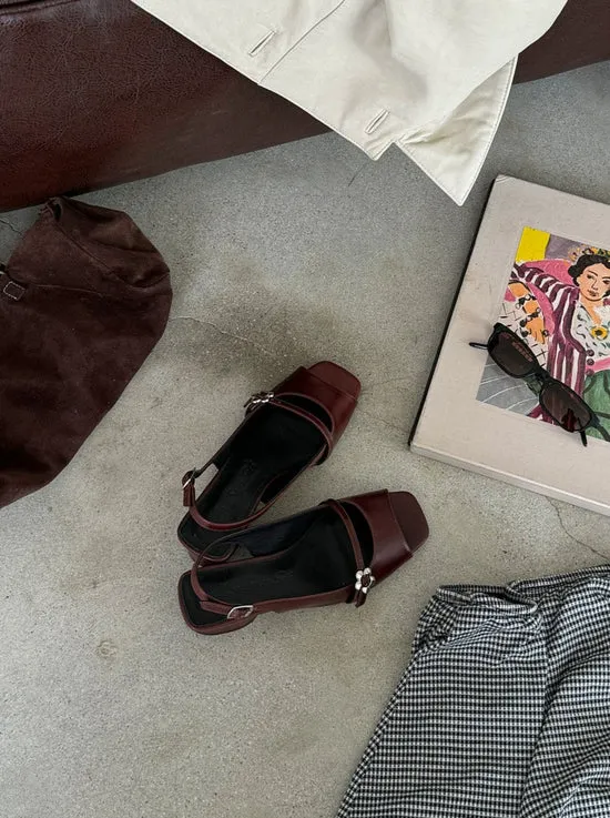 Shoes Lisa Says Gah Women Mackie Peep Toe Chocolate