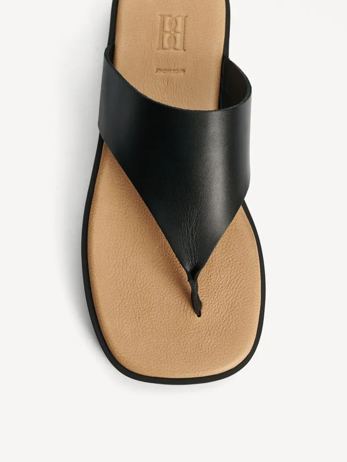 Shoes Women By Malene Birger Marisol Leather Sandals Black Shoes Women By Malene Birger Marisol Leather Sandals Black