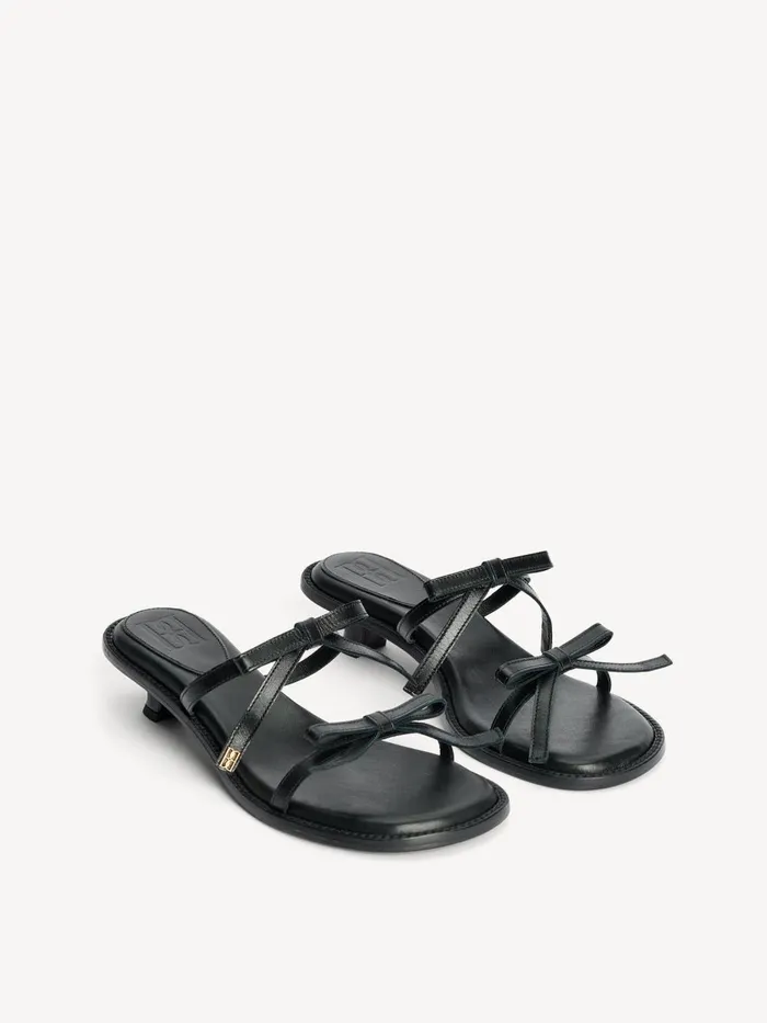 Shoes Women By Malene Birger Tianno Leather Sandals Black Shoes Women By Malene Birger Tianno Leather Sandals Black