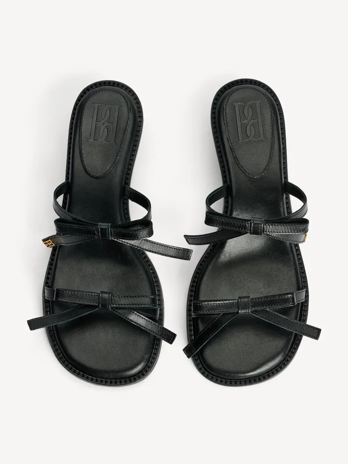 Shoes Women By Malene Birger Tianno Leather Sandals Black Shoes Women By Malene Birger Tianno Leather Sandals Black