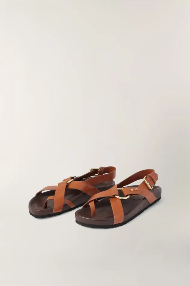 Shoes Women Soeur MEXICO SANDALS Cognac