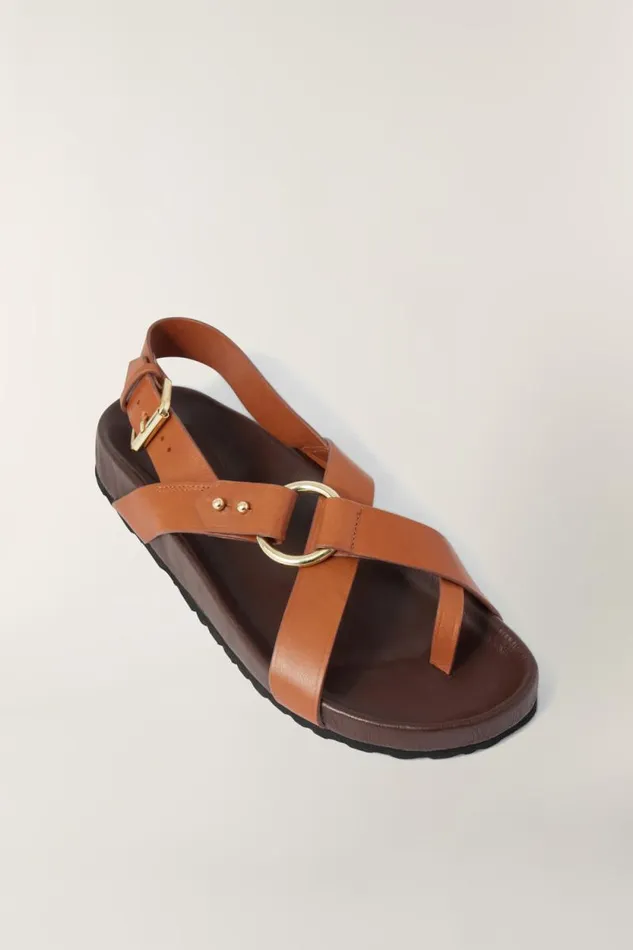 Shoes Women Soeur MEXICO SANDALS Cognac