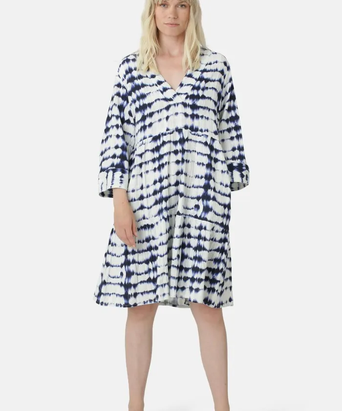 Short Dress 8211 Indigo Clothing Ilse Jacobsen Dresses Short