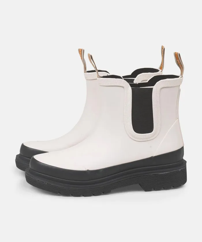 Short Rubber Boots 8211 Milk Creme Rainboots Ilse Jacobsen Rainboots Short
