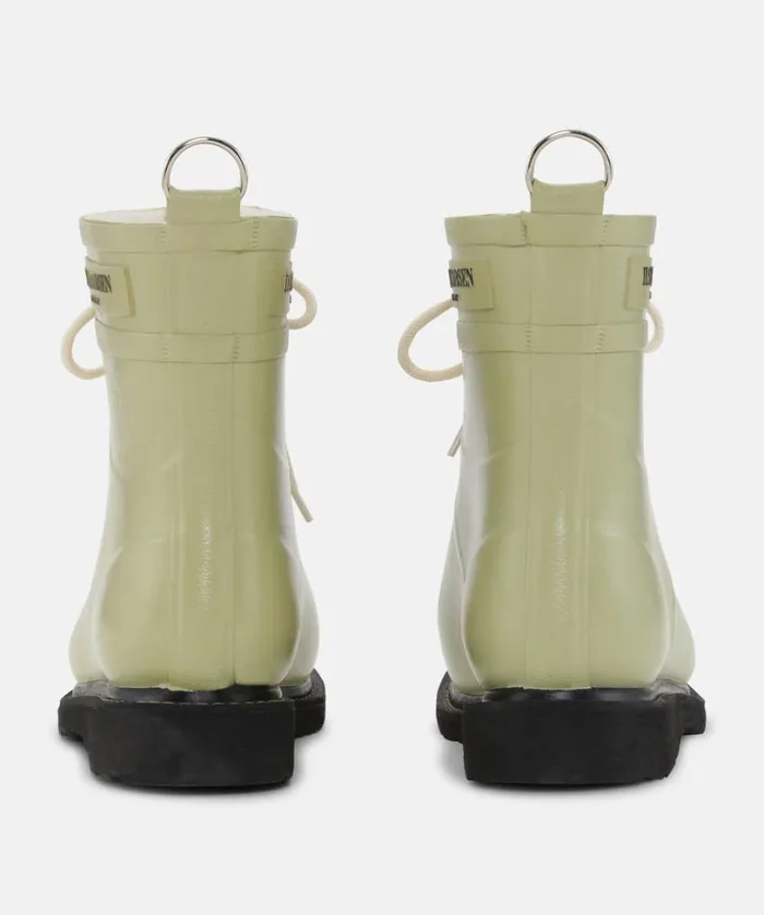 Short Rubber Boots 8211 Olive Grass Rainboots Ilse Jacobsen Rainboots Short