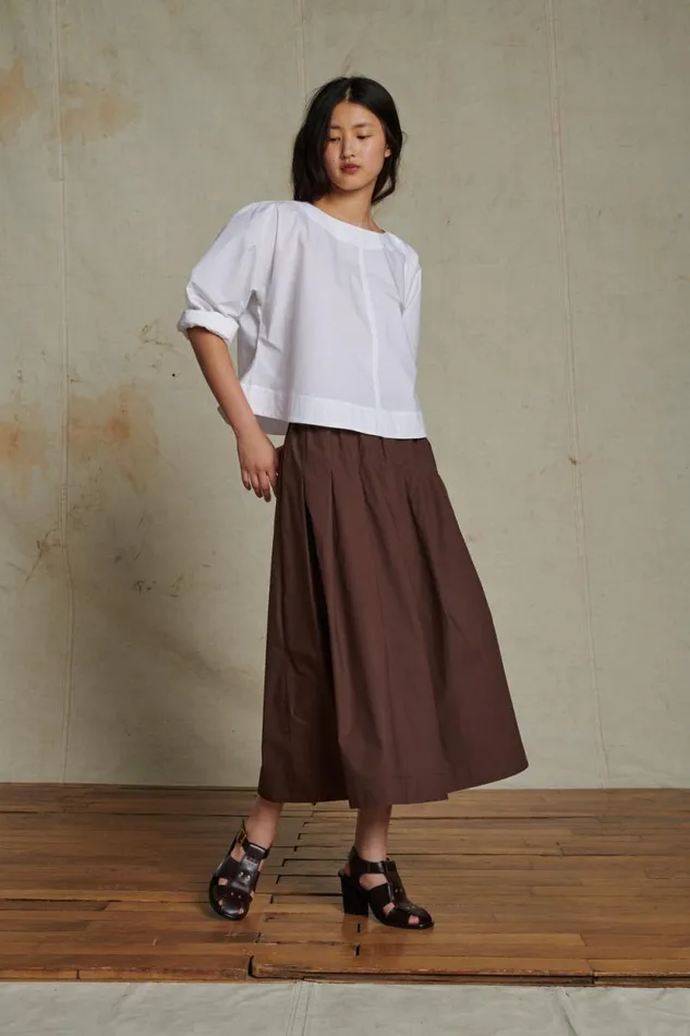 Skirts and Shorts Women Soeur AMALIA SKIRT Chocolate