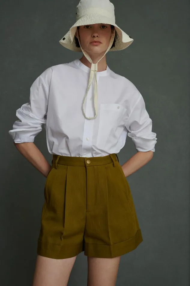 Skirts and Shorts Women Soeur IGGY SHORTS Khaki