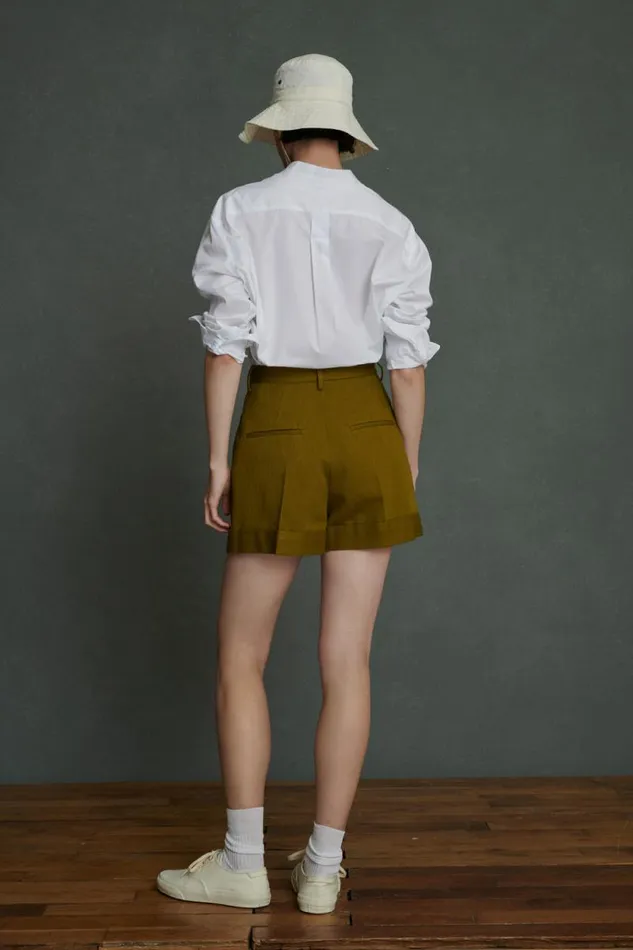 Skirts and Shorts Women Soeur IGGY SHORTS Khaki
