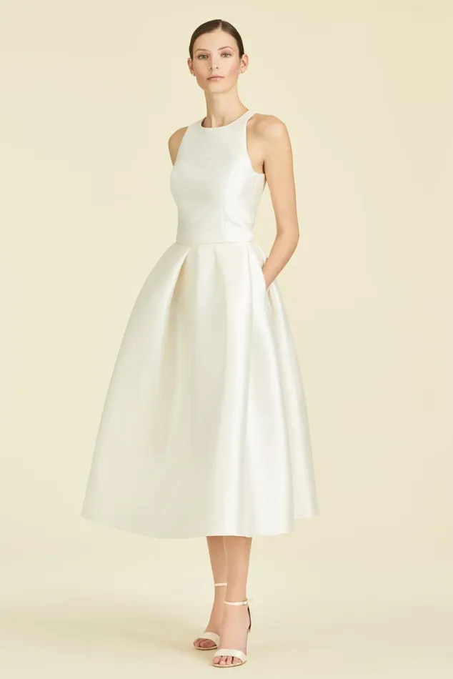Skirts Women Sachin and Babi Leighton Skirt 8211 Off White 8211 Mikado
