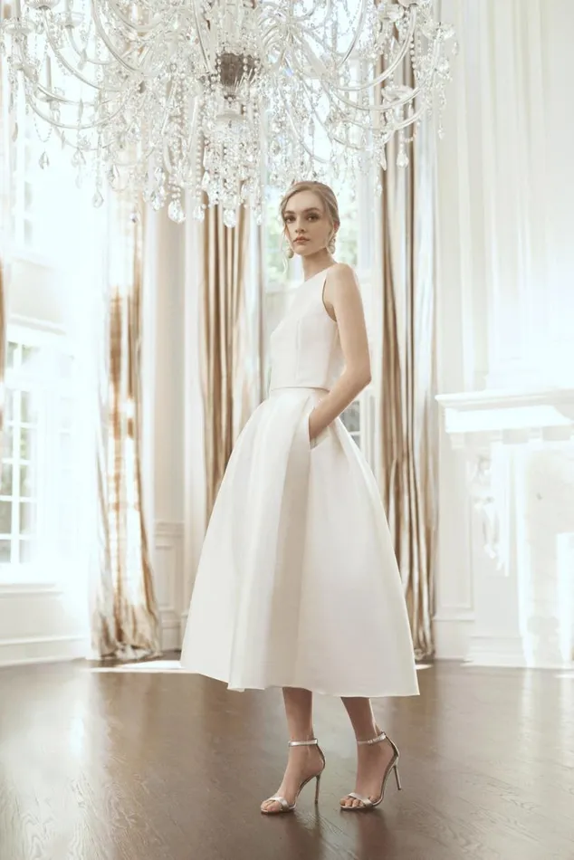 Skirts Women Sachin and Babi Leighton Skirt 8211 Off White 8211 Mikado