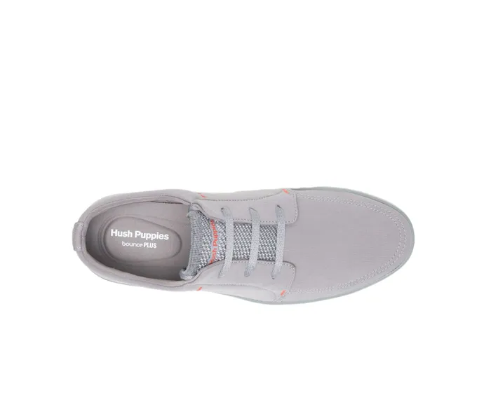 Sneakers Hush Puppies Men Briggs Plain Toe Oxford Frost Grey Textile