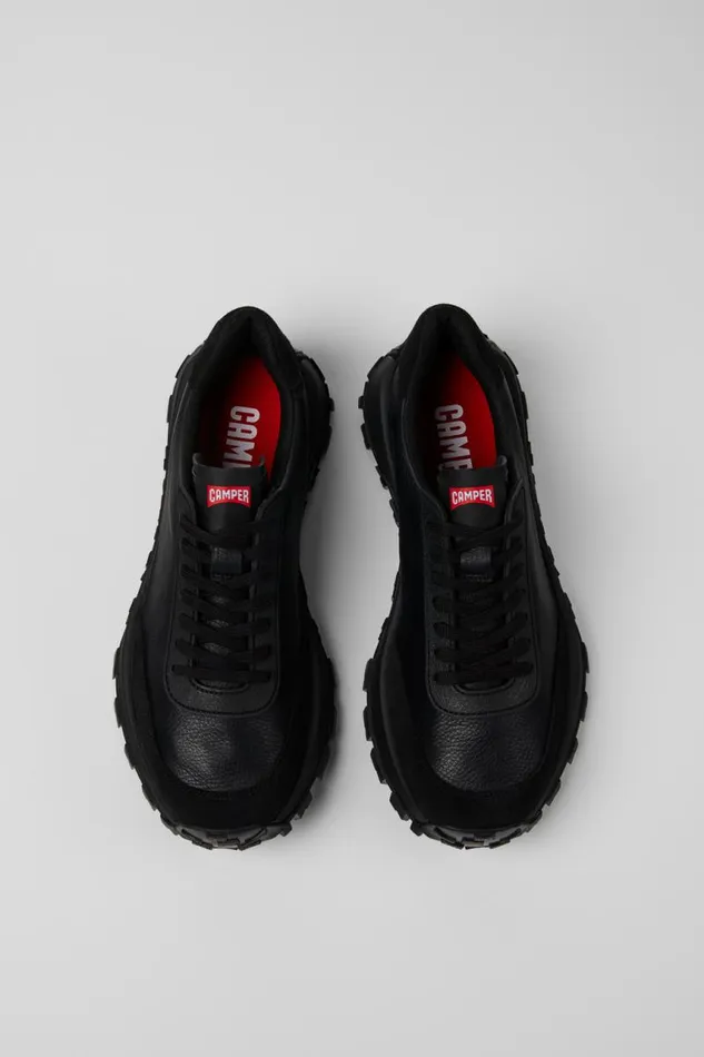 Sneakers Men Camper Drift Trail VIBRAM Black Leather And Nubuck Sneakers Sneakers Men Camper Drift Trail VIBRAM Black Leather And Nubuck Sneakers