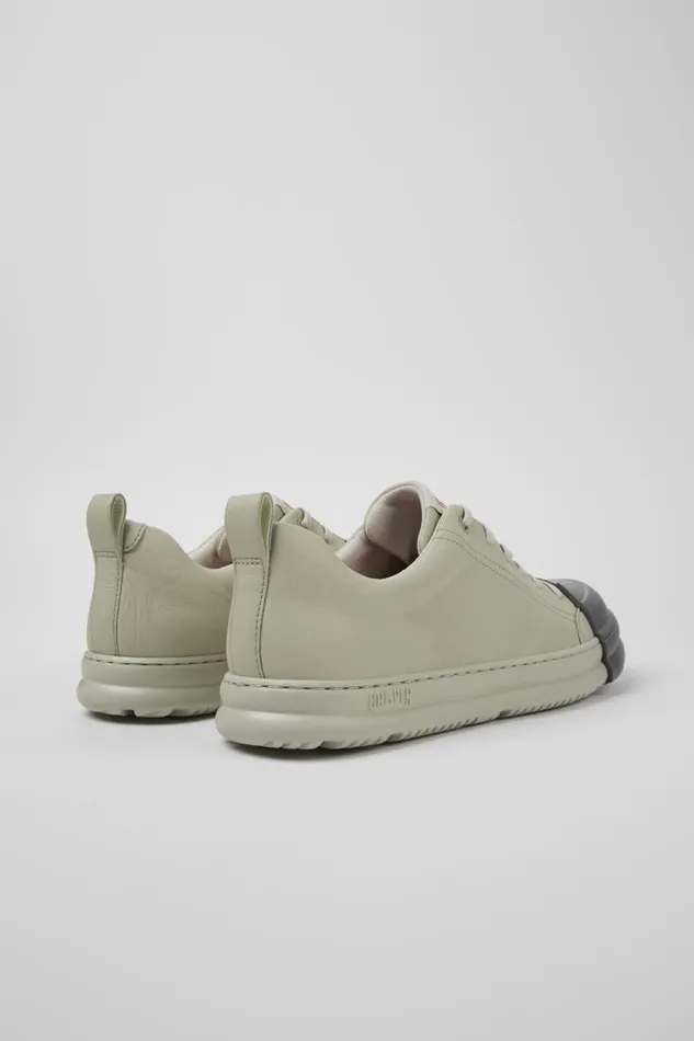 Sneakers Men Camper Junction Runner Gray Leather Sneakers Sneakers Men Camper Junction Runner Gray Leather Sneakers