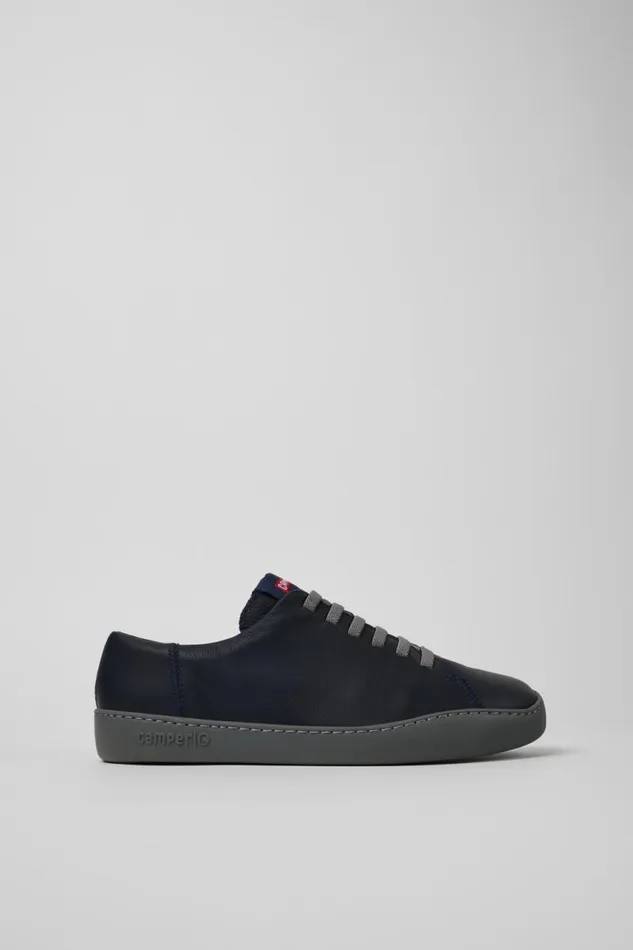 Sneakers Men Camper Peu Touring Blue Leather Sneaker