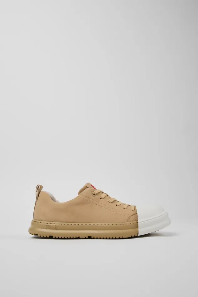 Sneakers Women Camper Junction Runner Beige Nubuck Sneakers Sneakers Women Camper Junction Runner Beige Nubuck Sneakers