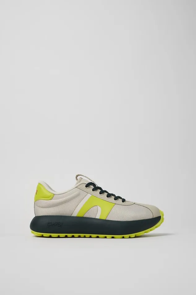 Sneakers Women Camper Pelotas Athens Grayyellow Textile Sneaker Sneakers Women Camper Pelotas Athens Grayyellow Textile Sneaker