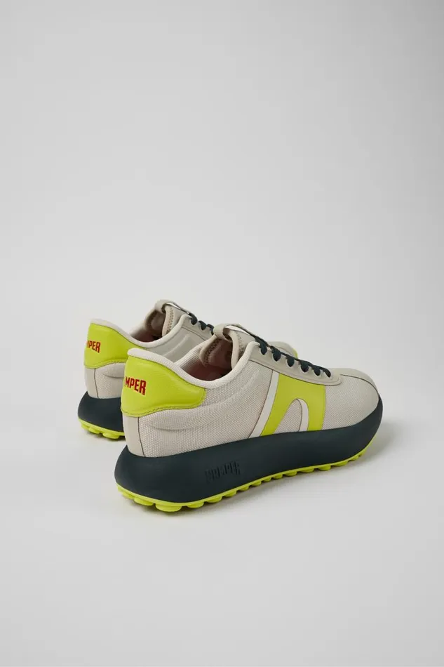 Sneakers Women Camper Pelotas Athens Grayyellow Textile Sneaker Sneakers Women Camper Pelotas Athens Grayyellow Textile Sneaker