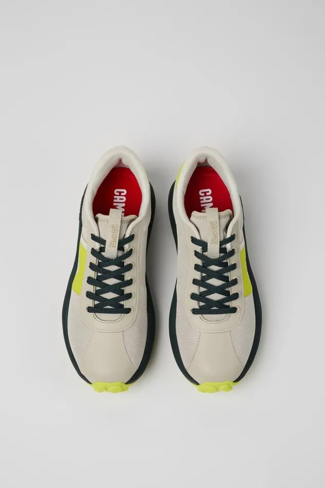Sneakers Women Camper Pelotas Athens Grayyellow Textile Sneaker Sneakers Women Camper Pelotas Athens Grayyellow Textile Sneaker