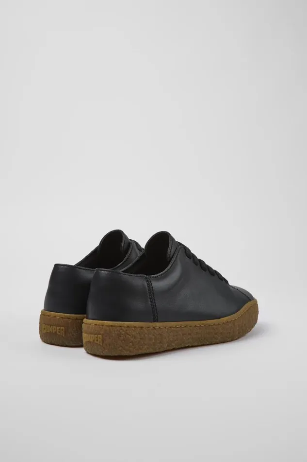 Sneakers Women Camper Peu Terreno Black Leather Sneakers Sneakers Women Camper Peu Terreno Black Leather Sneakers