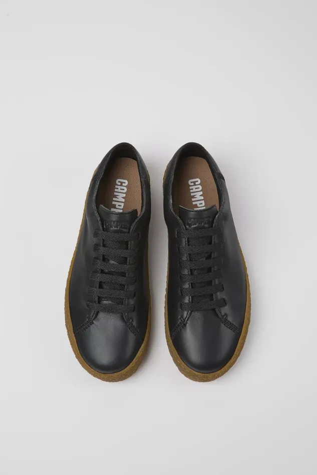 Sneakers Women Camper Peu Terreno Black Leather Sneakers Sneakers Women Camper Peu Terreno Black Leather Sneakers
