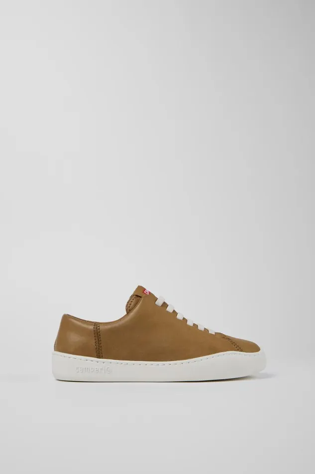 Sneakers Women Camper Peu Touring Brown Leather Sneaker