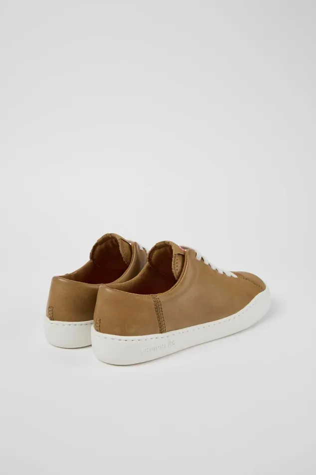 Sneakers Women Camper Peu Touring Brown Leather Sneaker