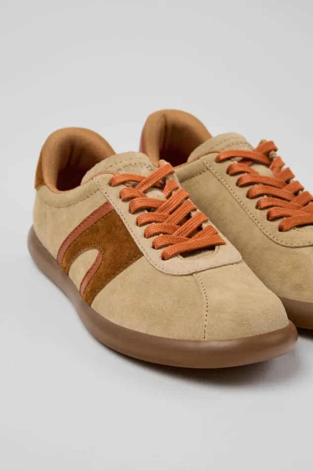 Sneakers Women Camper Twins Multicolor Nubuck Sneakers