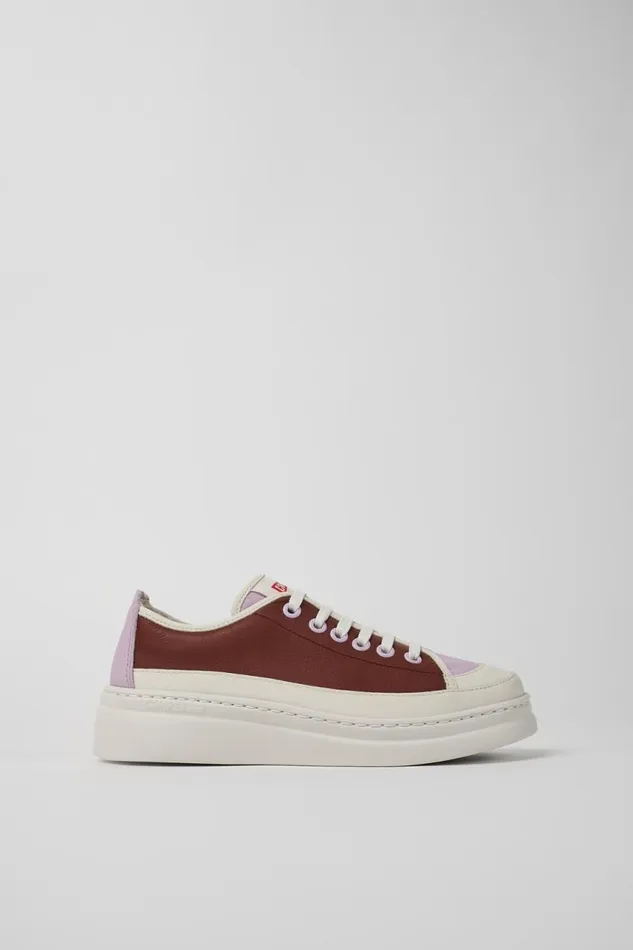 Sneakers Women Camper Twins Multicolored Leather Sneaker