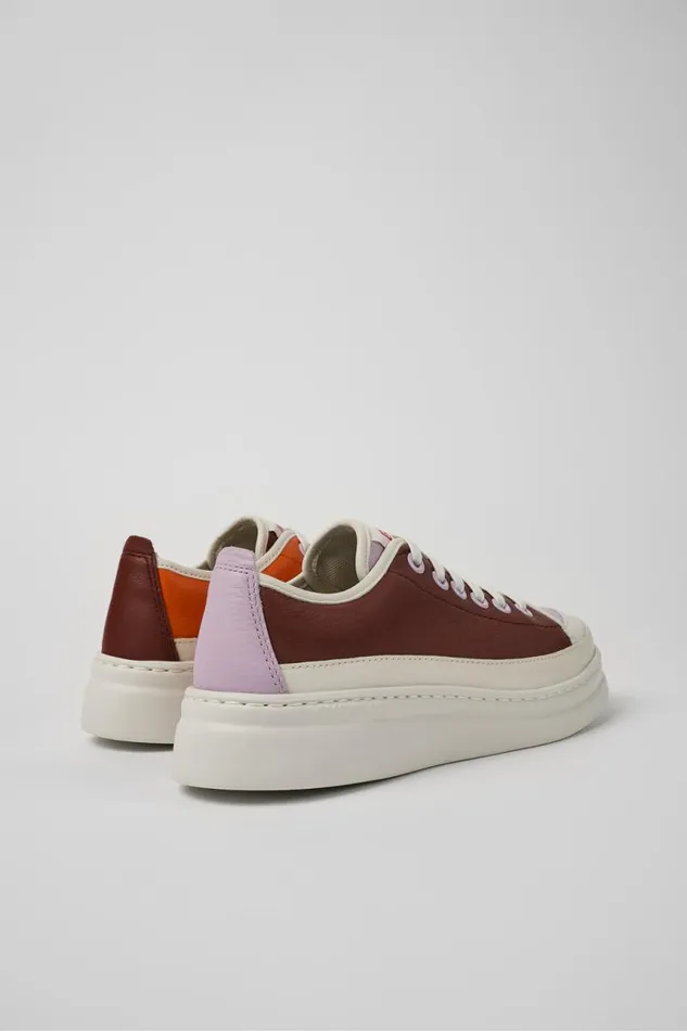 Sneakers Women Camper Twins Multicolored Leather Sneaker