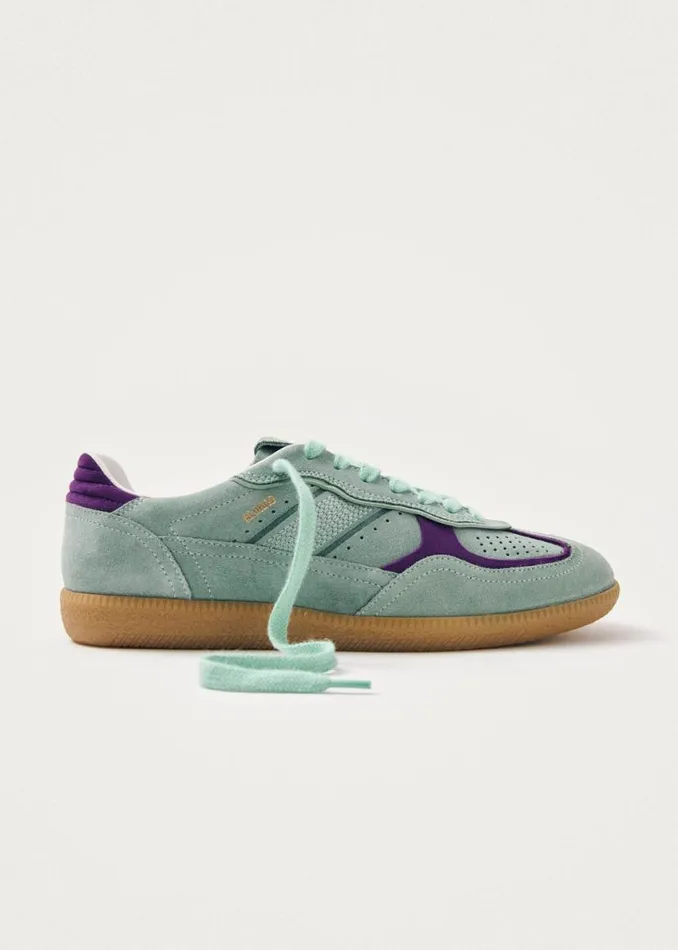 Sneakers WomenMen ALOHAS Tb490 Rife Blue Leather Sneakers